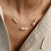 Perfect Gift for Mom • Family Name Necklace in Gold, Silver, Rose • Children Names Necklace • Mothers Necklace • Personalized Gift